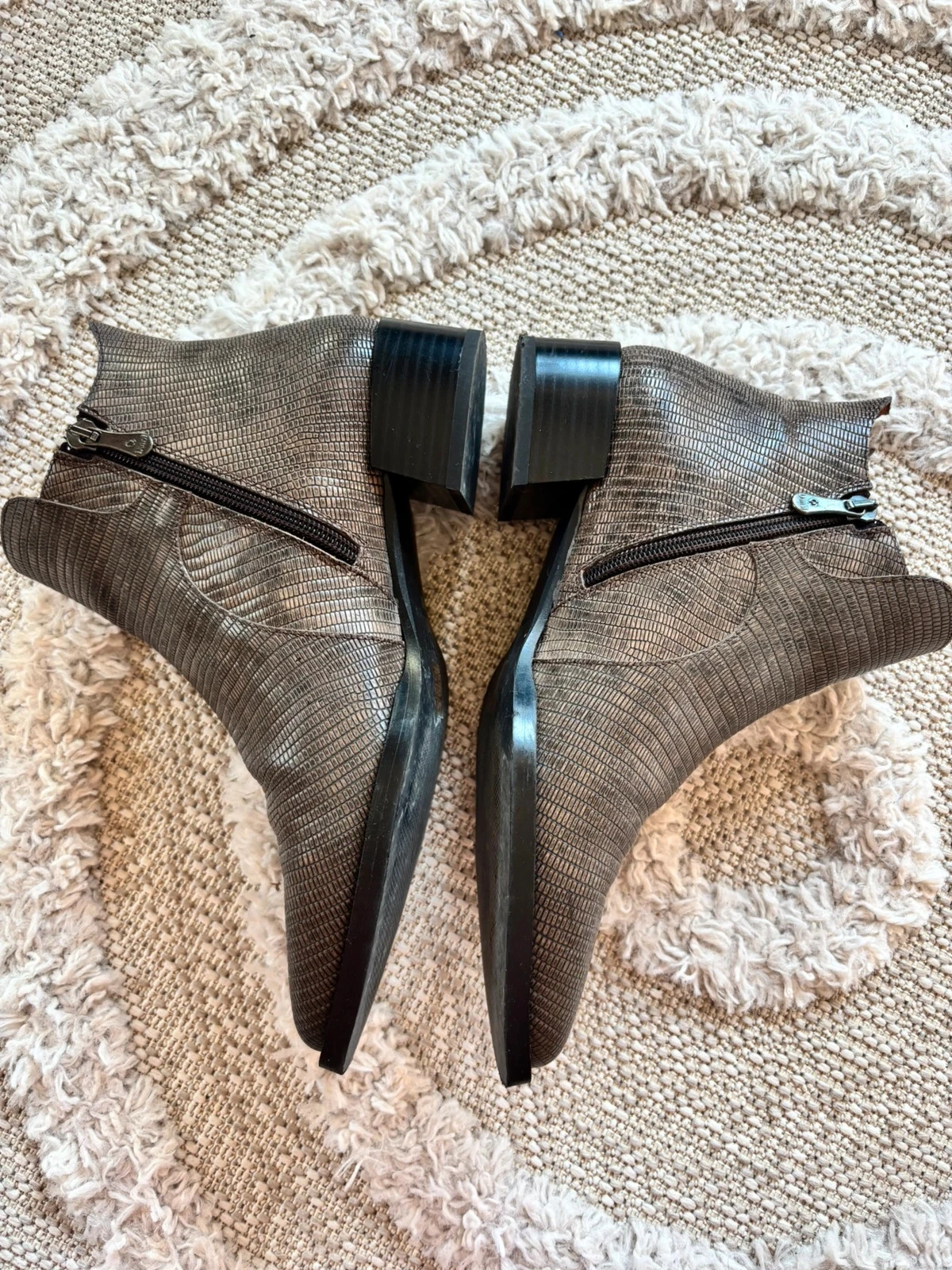 Botines de cuero DANSI – Talla 38 – Elegantes e intemporales – photo 3